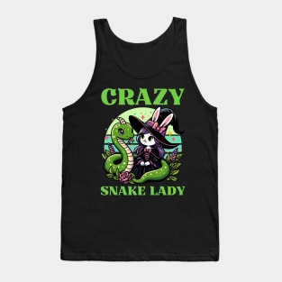 Crazy Snake Lady Tank Top